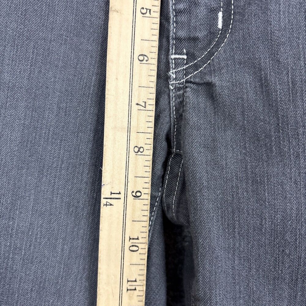 prAna Jeans Womens Size 8 Grey Straight Stretch Modern - Picture 6 of 14